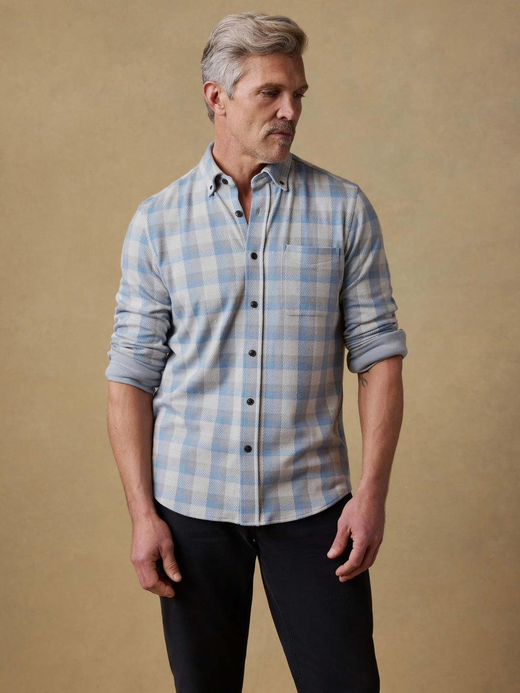 LegendTM Sweater Shirt (Single Pocket) - Duck Creek Plaid