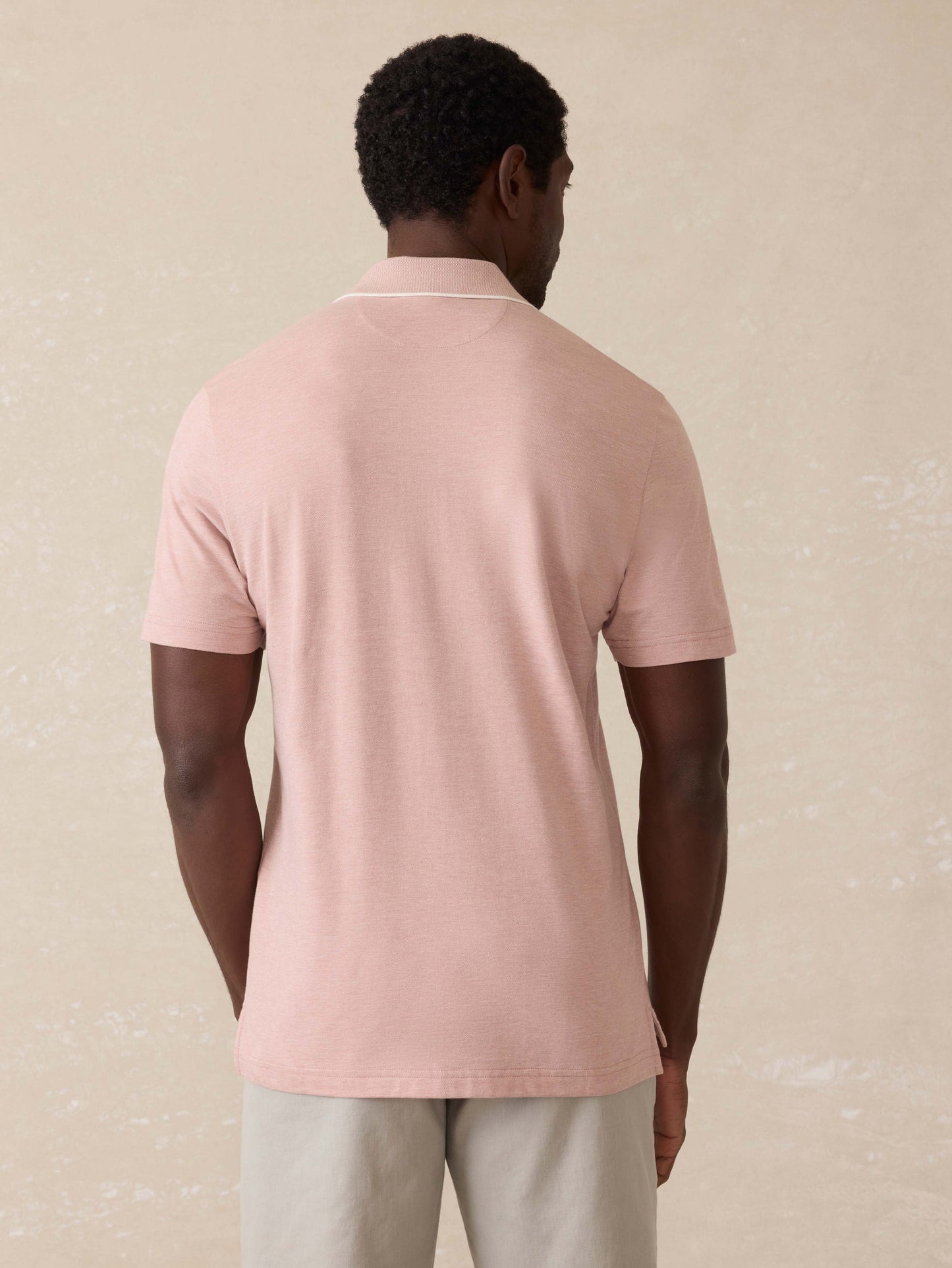 Short-Sleeve MovementTM Pique Polo - Sedona Melange