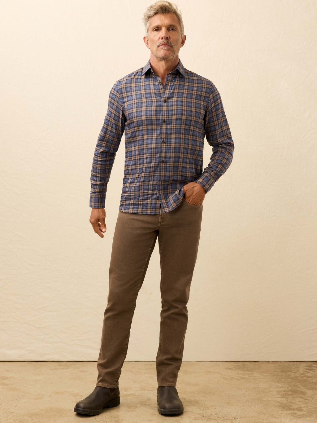 Soft Twill MovementTM Shirt - Walnut Dusk Plaid