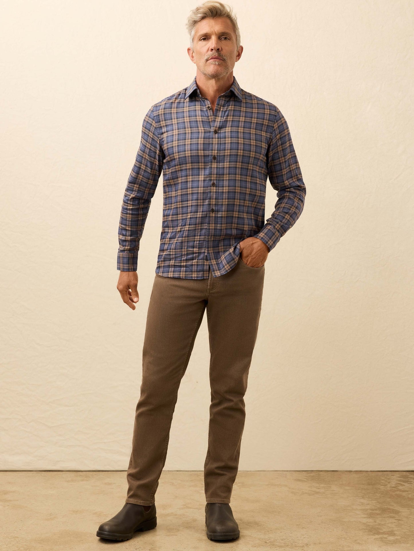 Soft Twill MovementTM Shirt - Walnut Dusk Plaid