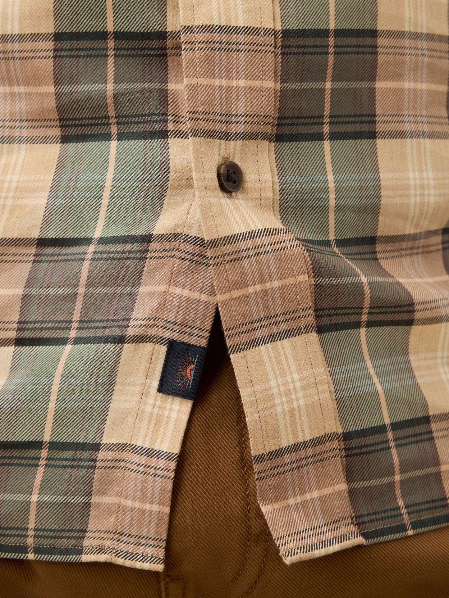 Soft Twill MovementTM Shirt - Olive Sands Plaid