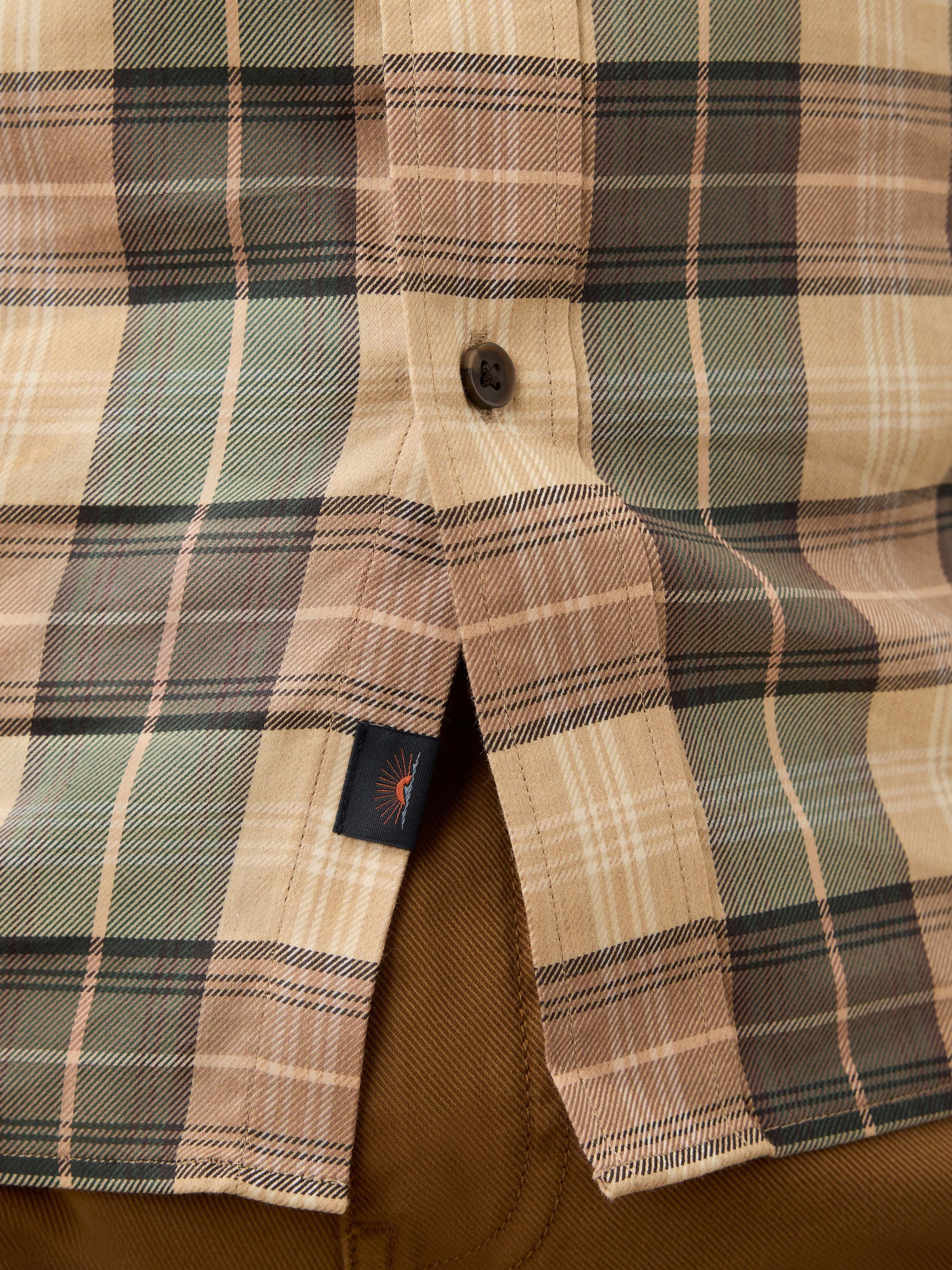 Soft Twill MovementTM Shirt - Olive Sands Plaid