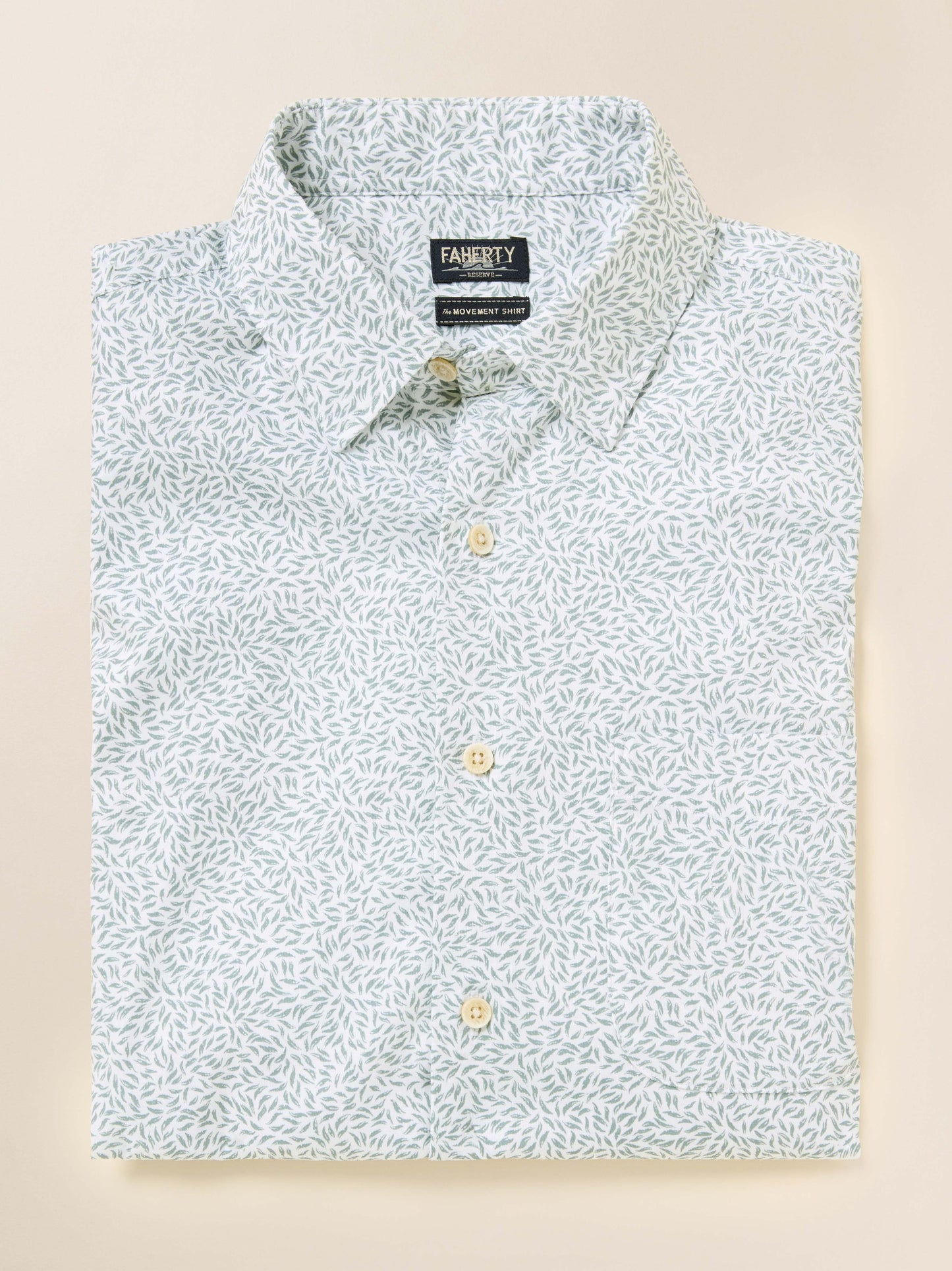 Short-Sleeve MovementTM Monterey Shirt - Sage Grove Foliage