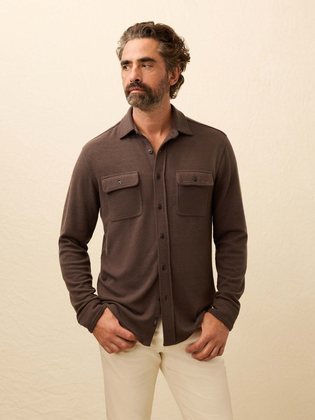 LegendTM Sweater Shirt - Valley Brown Twill