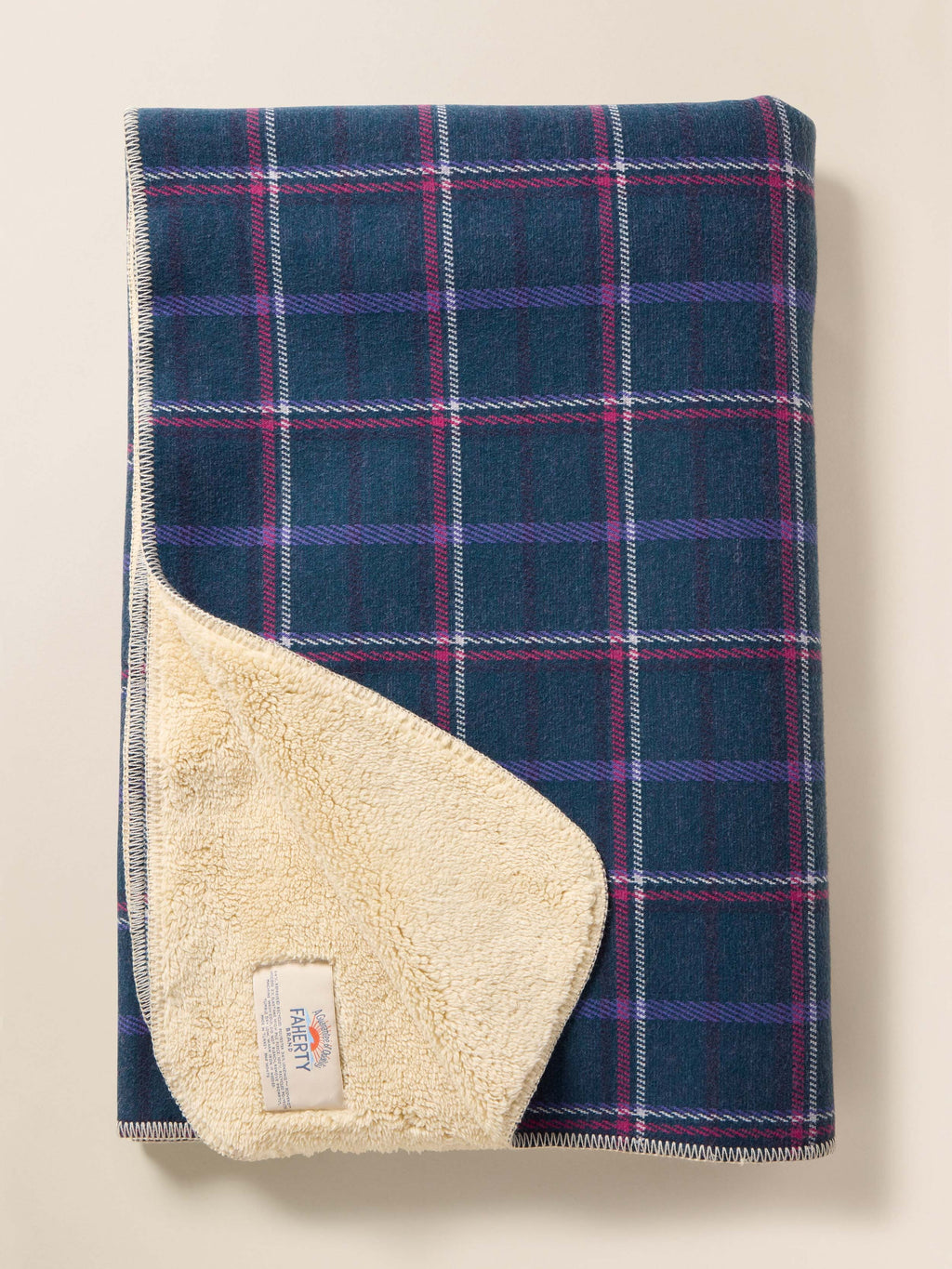 LegendTM High Pile Fleece Blanket - Northern Lights Plaid