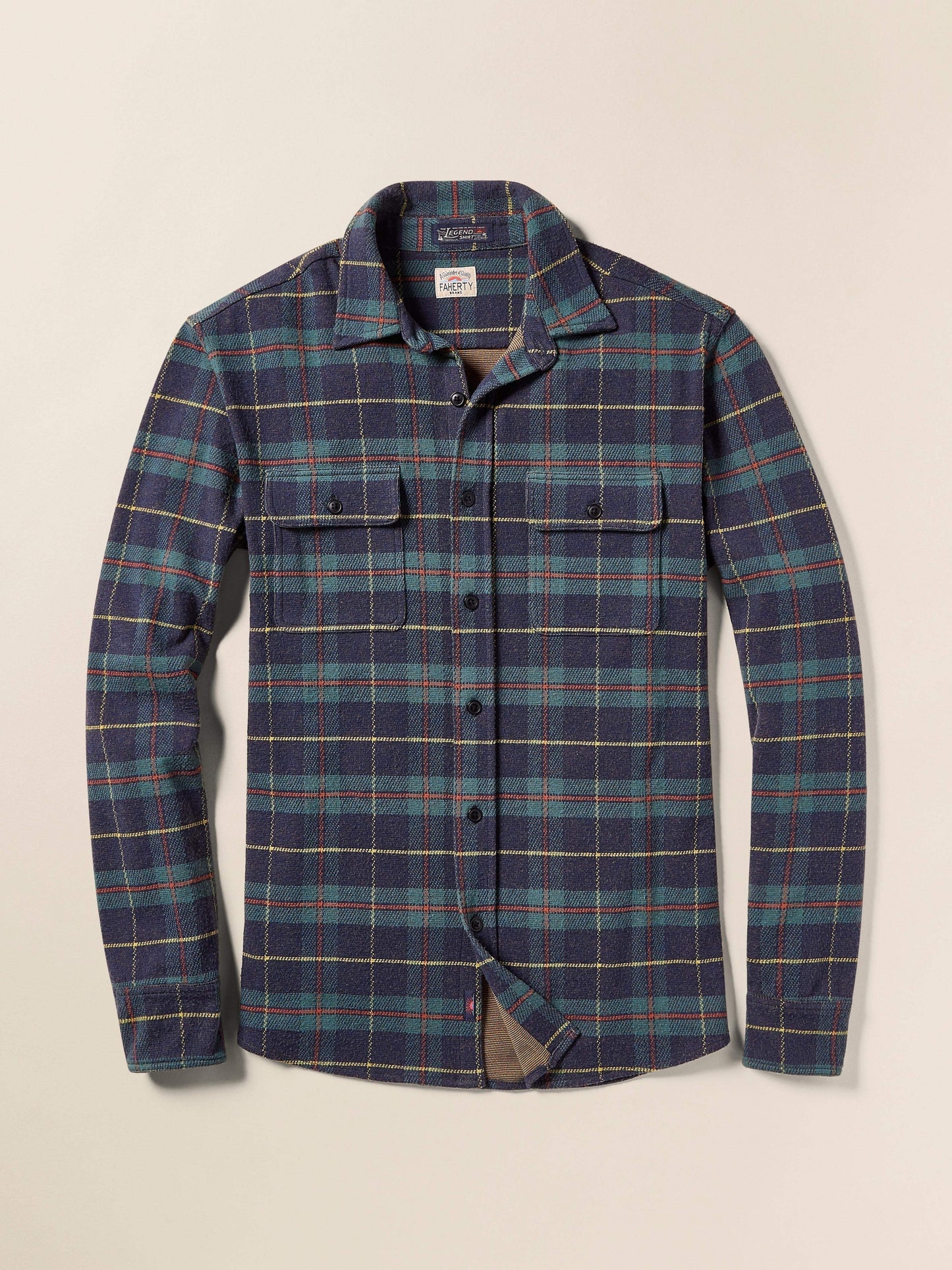 LegendTM Sweater Shirt - Mossy Elm Plaid