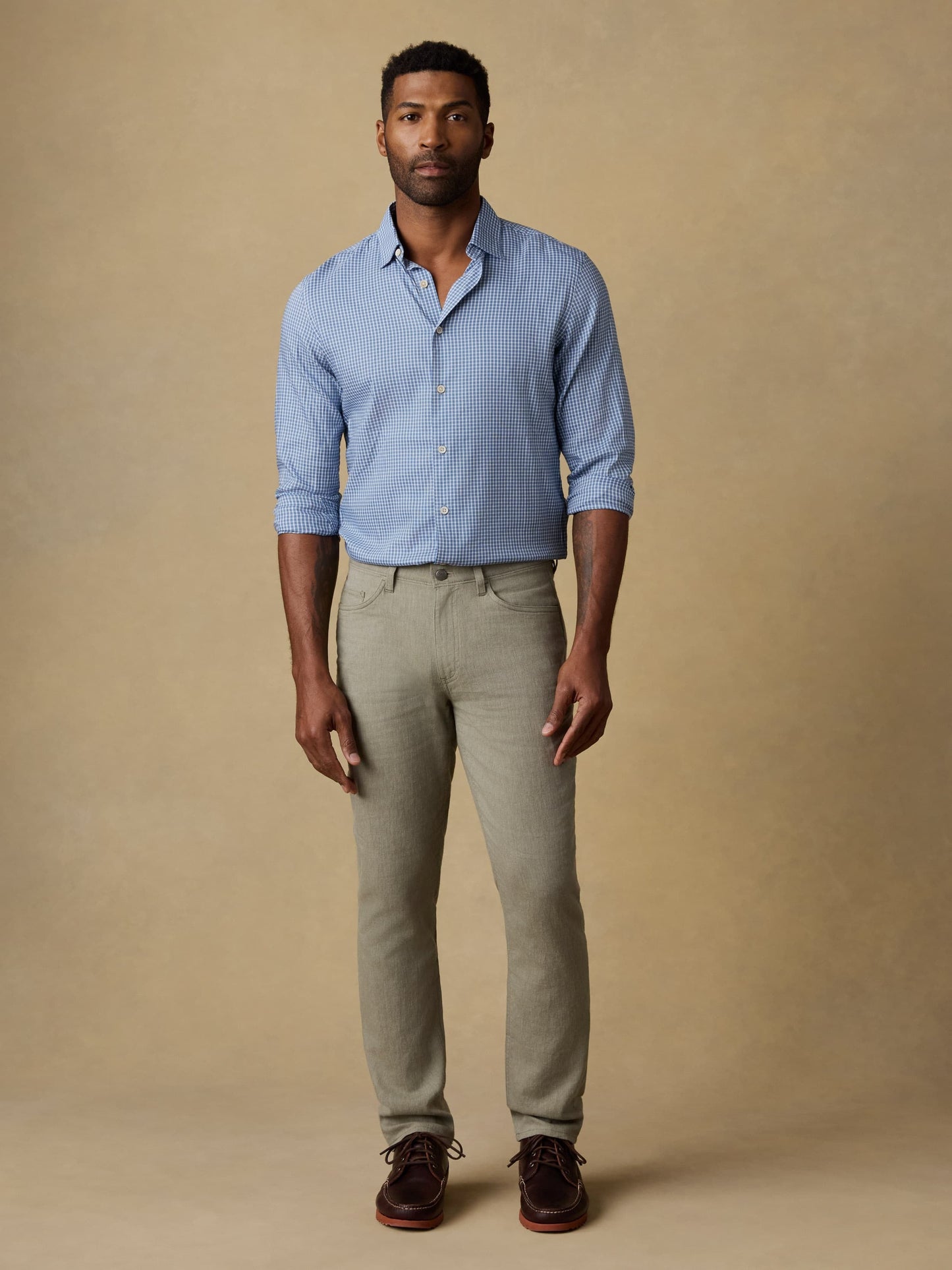 MovementTM Linen 5-Pocket Pant - Sage Cliff