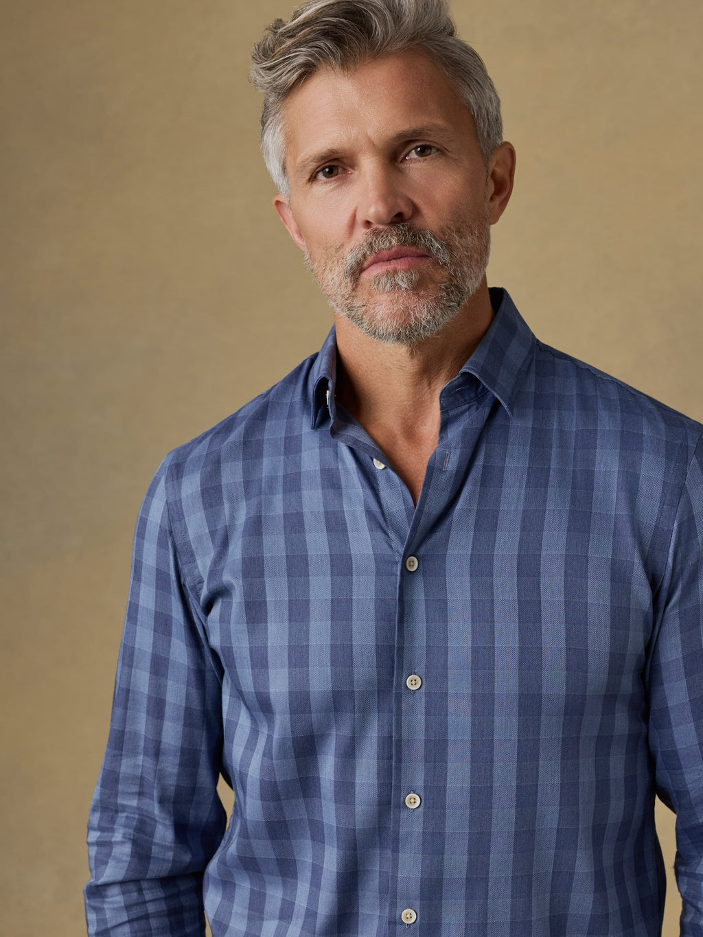 MovementTM Monterey Shirt - Navy Tide Check