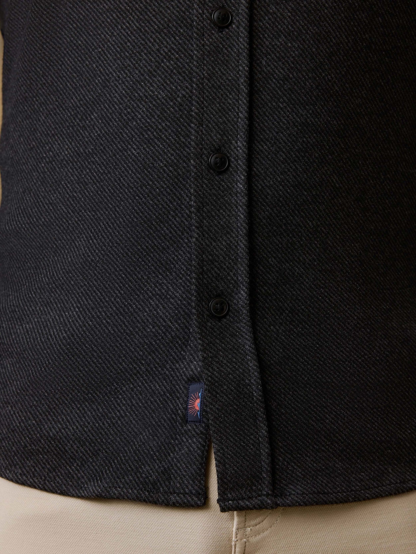 LegendTM Sweater Shirt (Single Pocket) - Heathered Black Twill