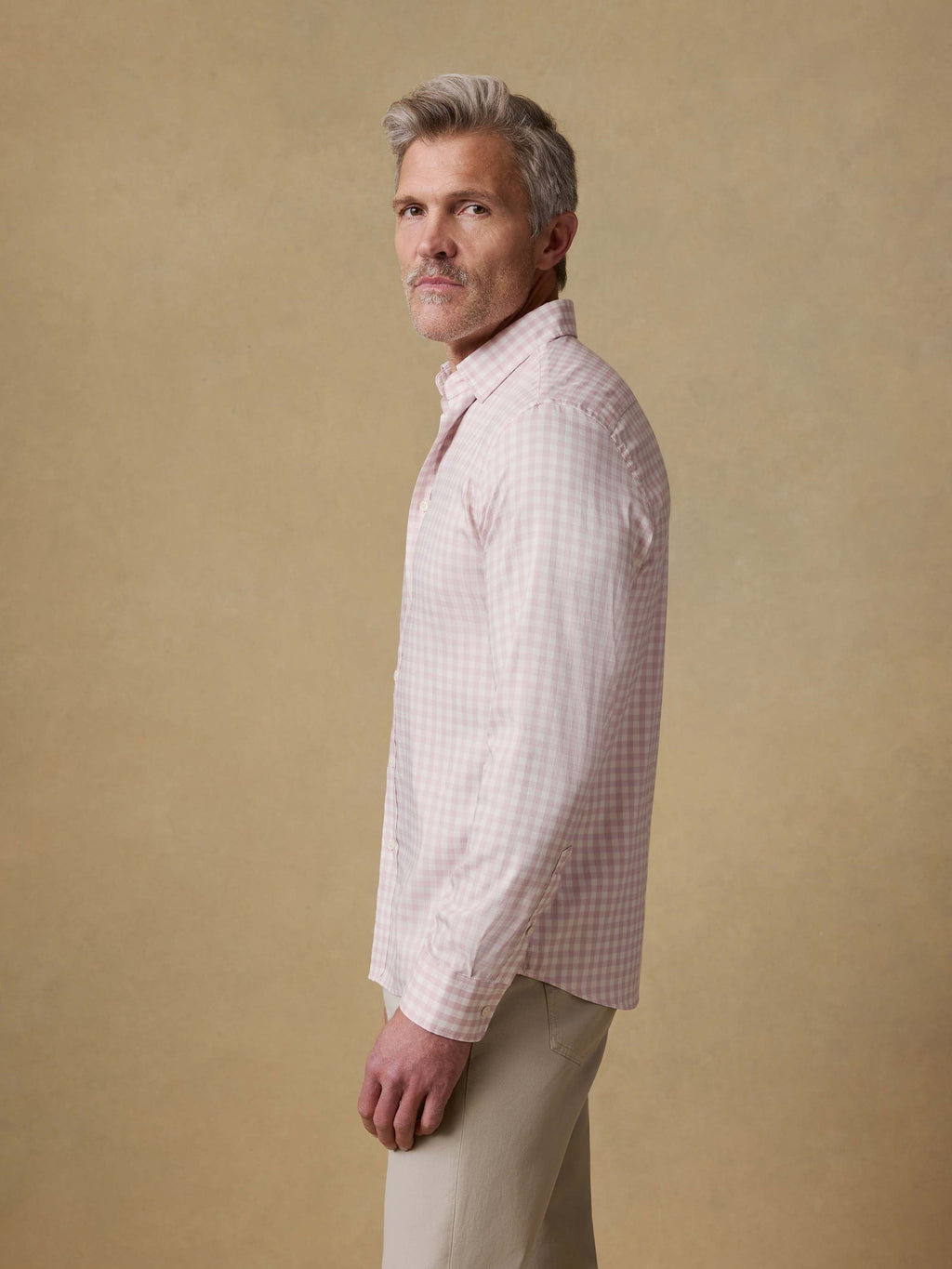 The MovementTM Shirt - Rose White Gingham