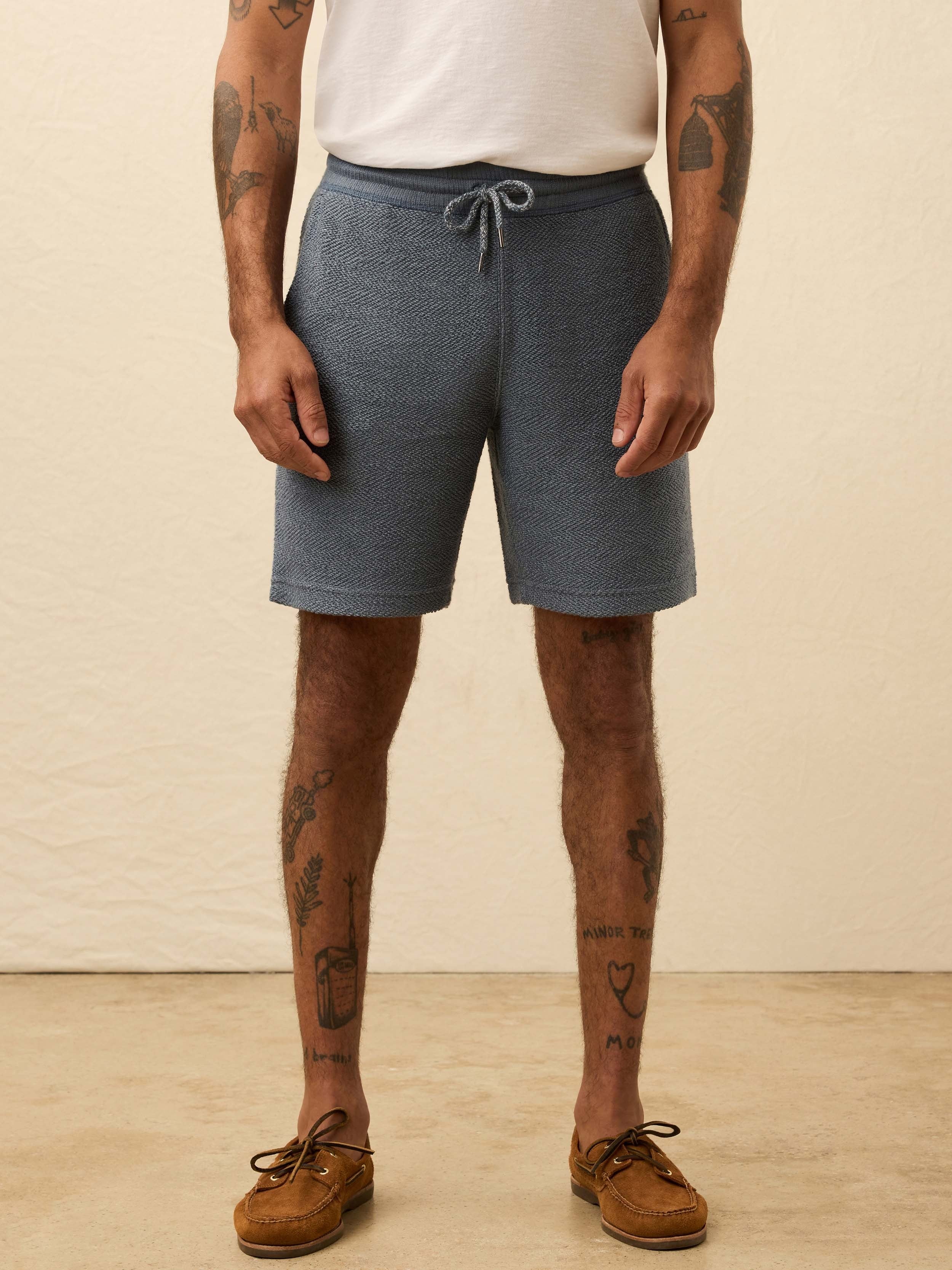 Whitewater Sweatshort - Deep Marine