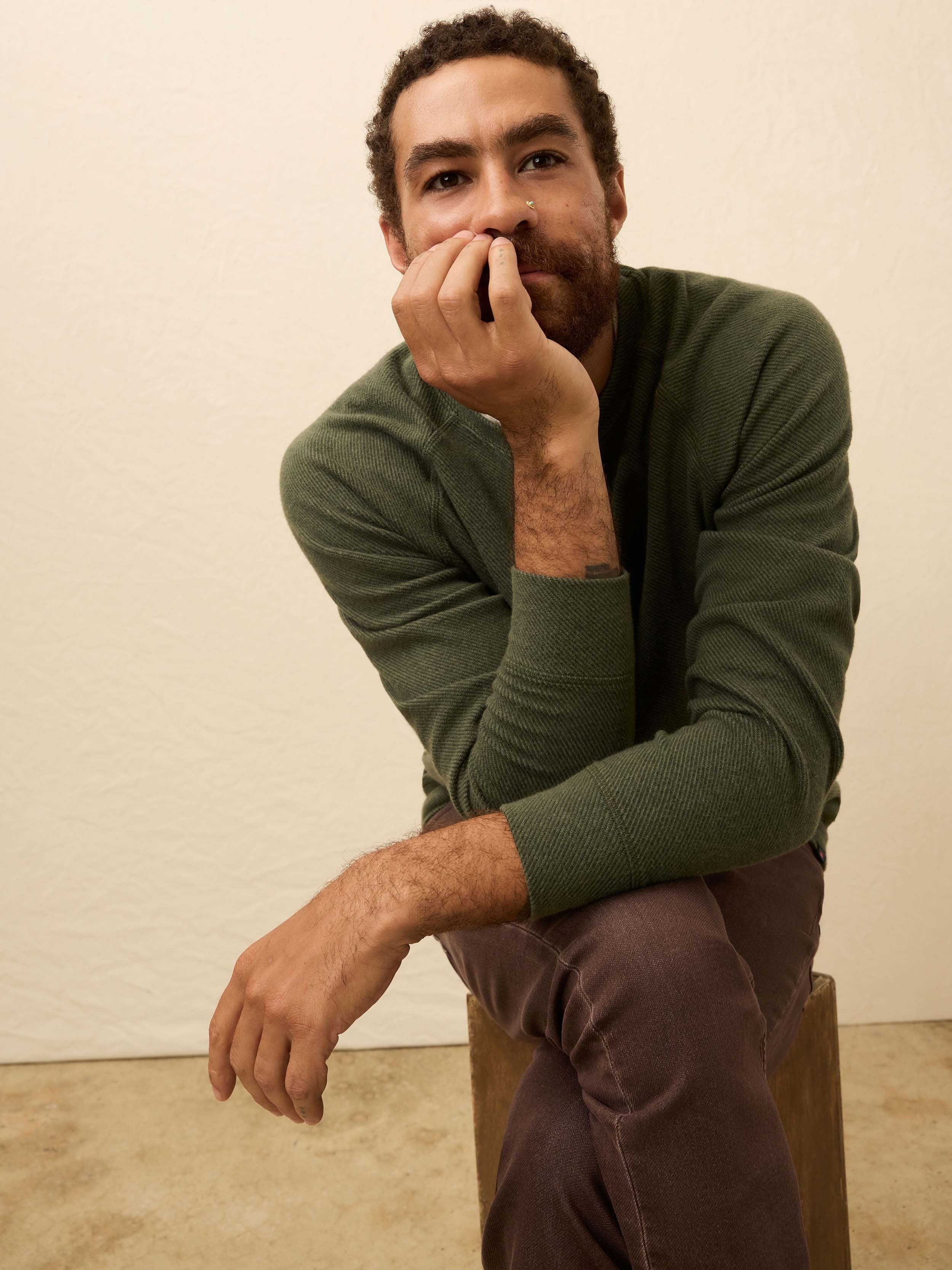 LegendTM Sweater Crew - Fall Evergreen Twill