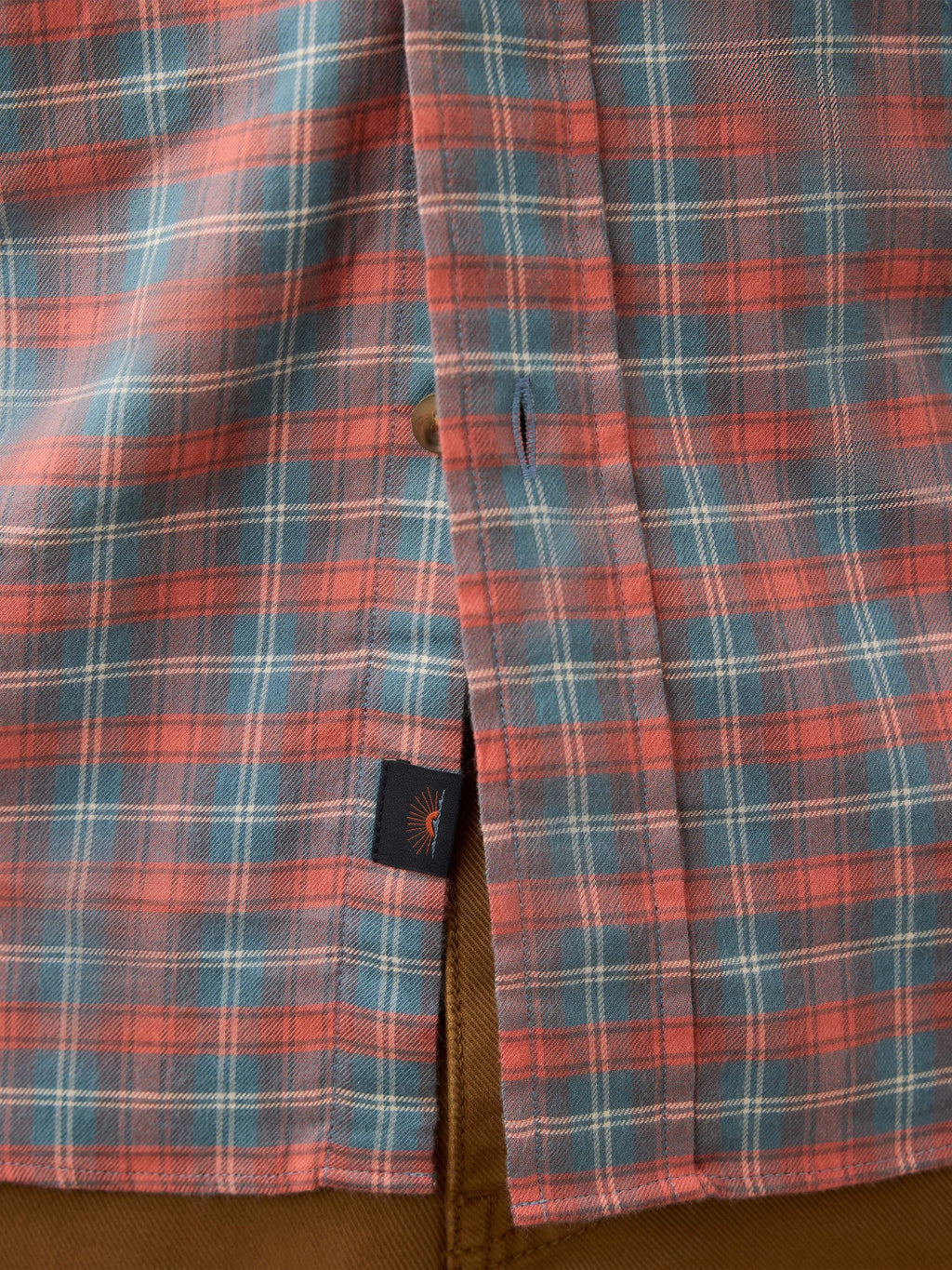 MovementTM Brushed Shirt - Blue Sierra Plaid