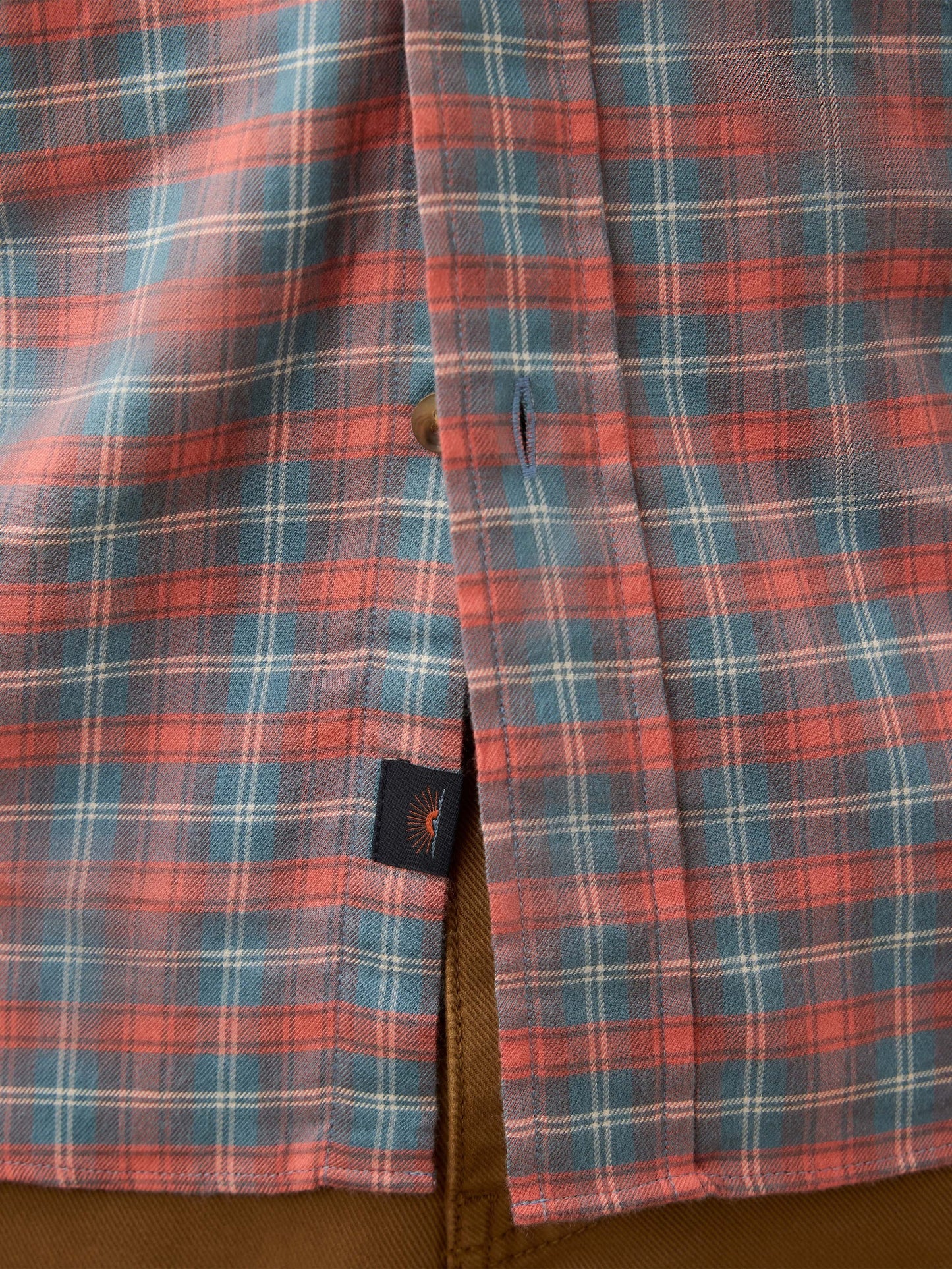 MovementTM Brushed Shirt - Blue Sierra Plaid