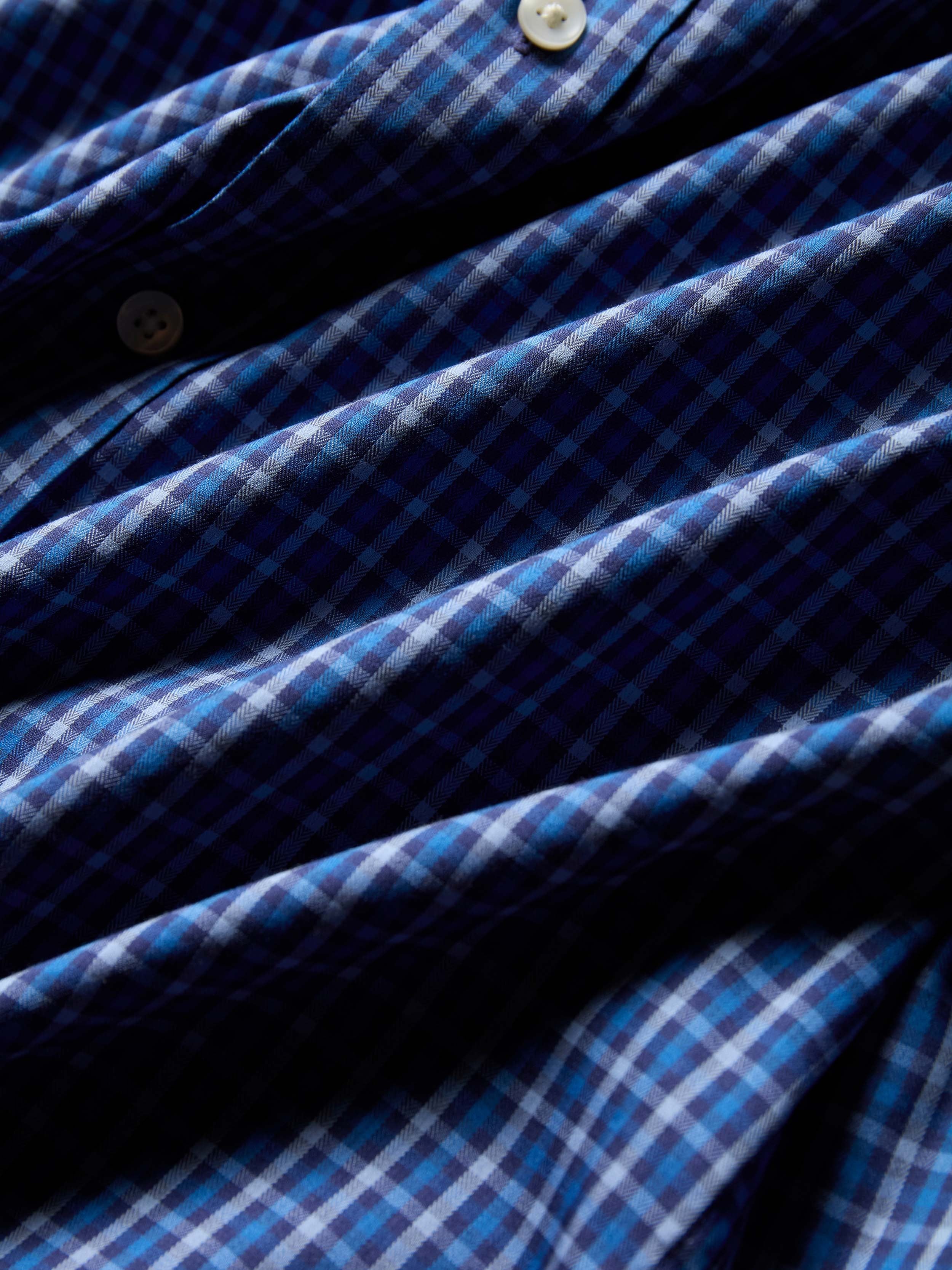 The MovementTM Shirt - Navy Feather Gingham