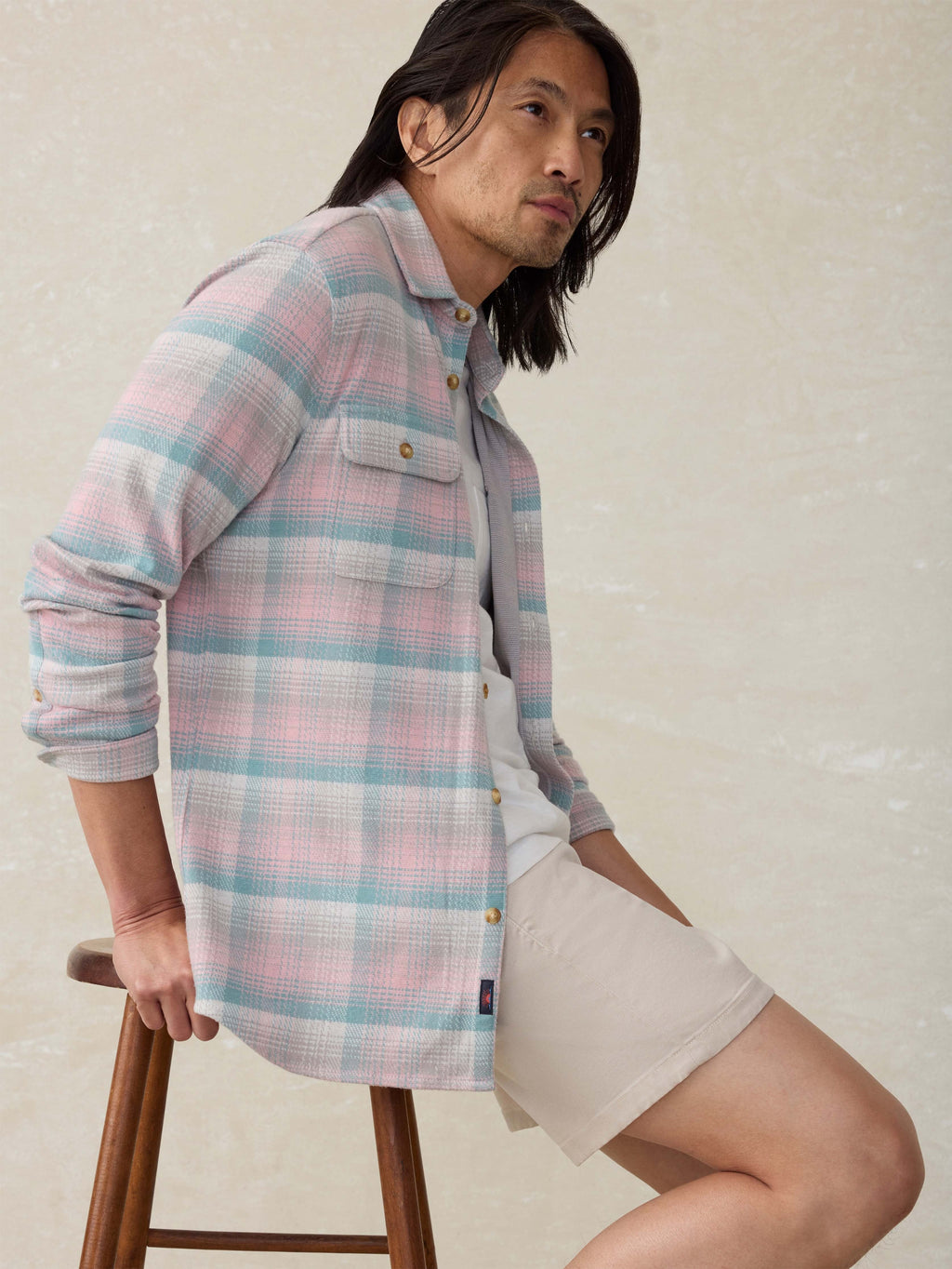 LegendTM Sweater Shirt - Sedona Sage Plaid