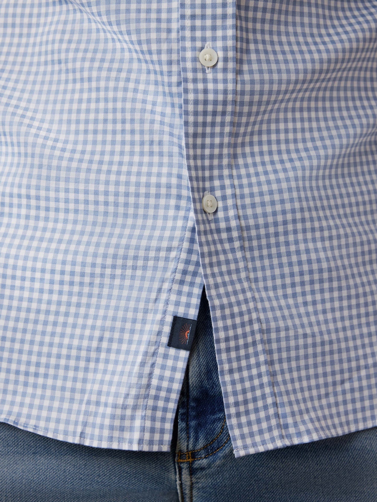 The MovementTM Shirt - Light Blue Gingham