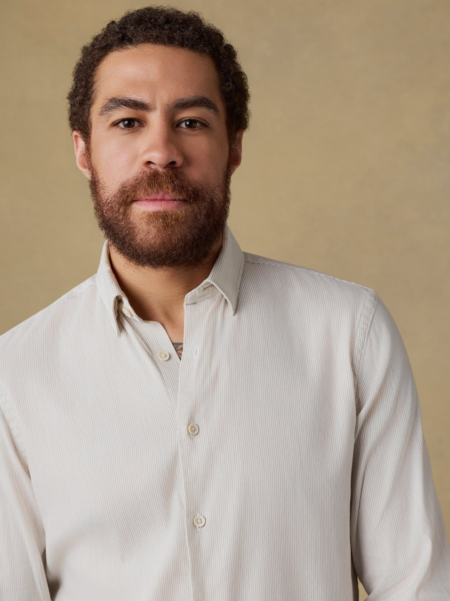 MovementTM Monterey Shirt - Wood Wall Stripe
