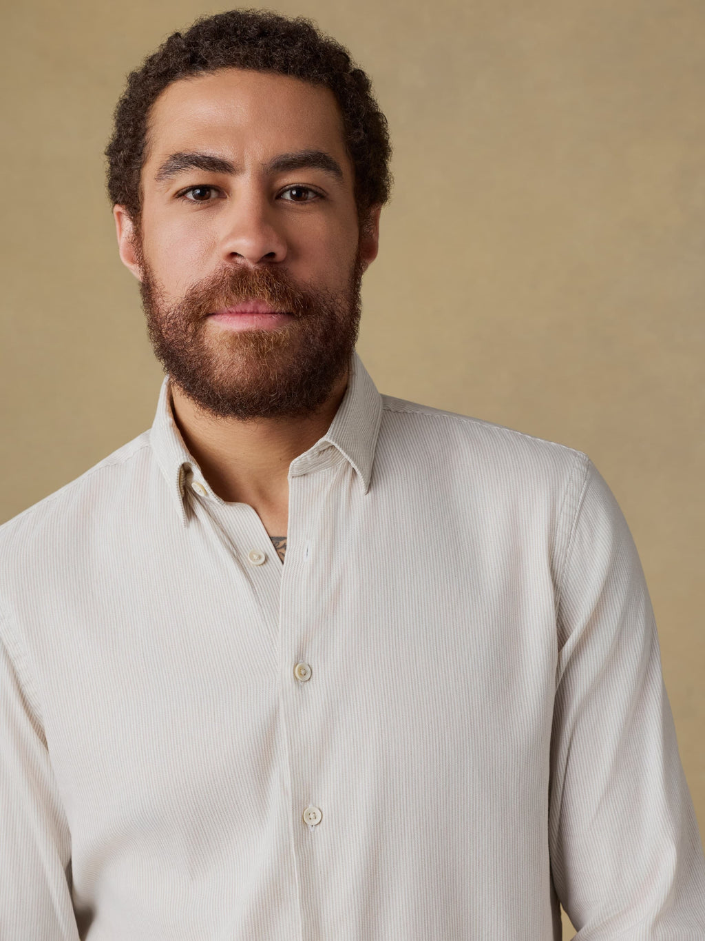 MovementTM Monterey Shirt - Wood Wall Stripe