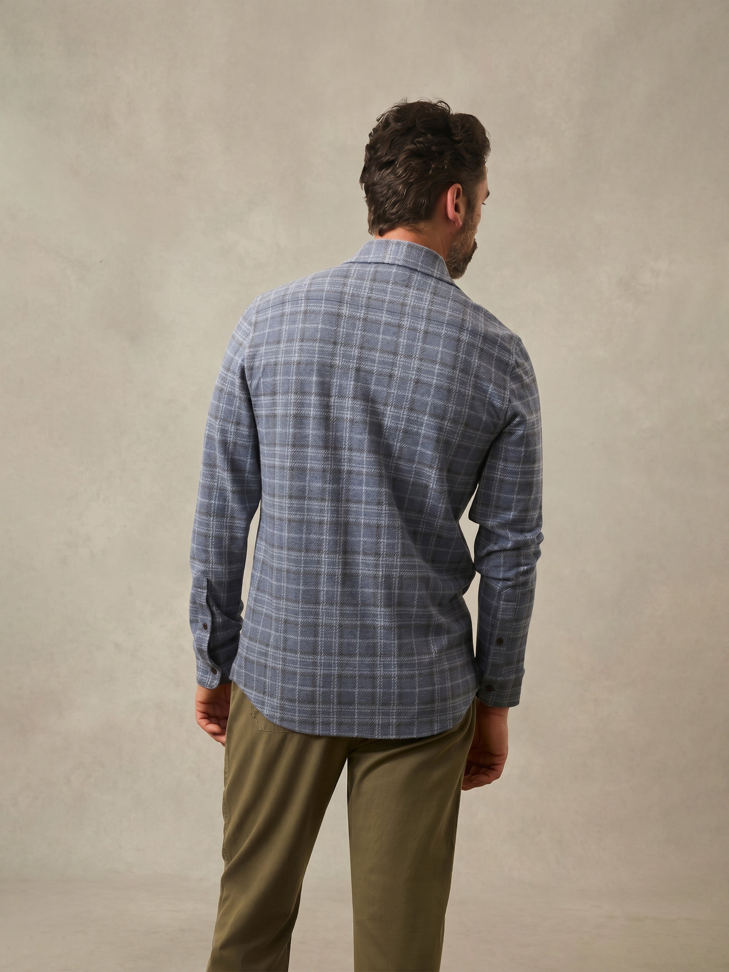 LegendTM Sweater Shirt - Castle Lake Plaid