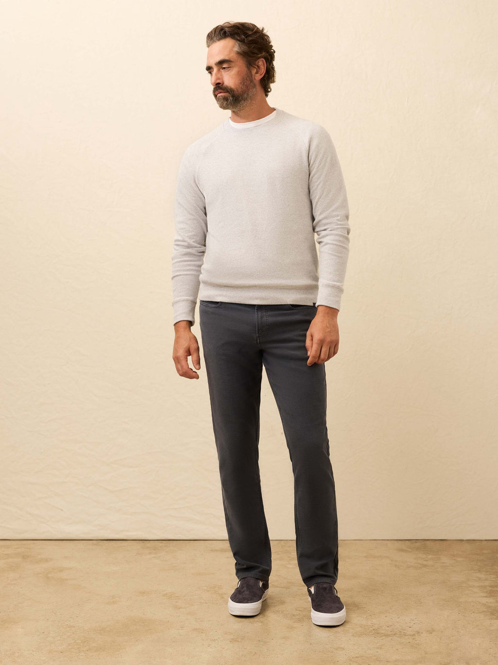LegendTM Sweater Crew - Light Heather Grey