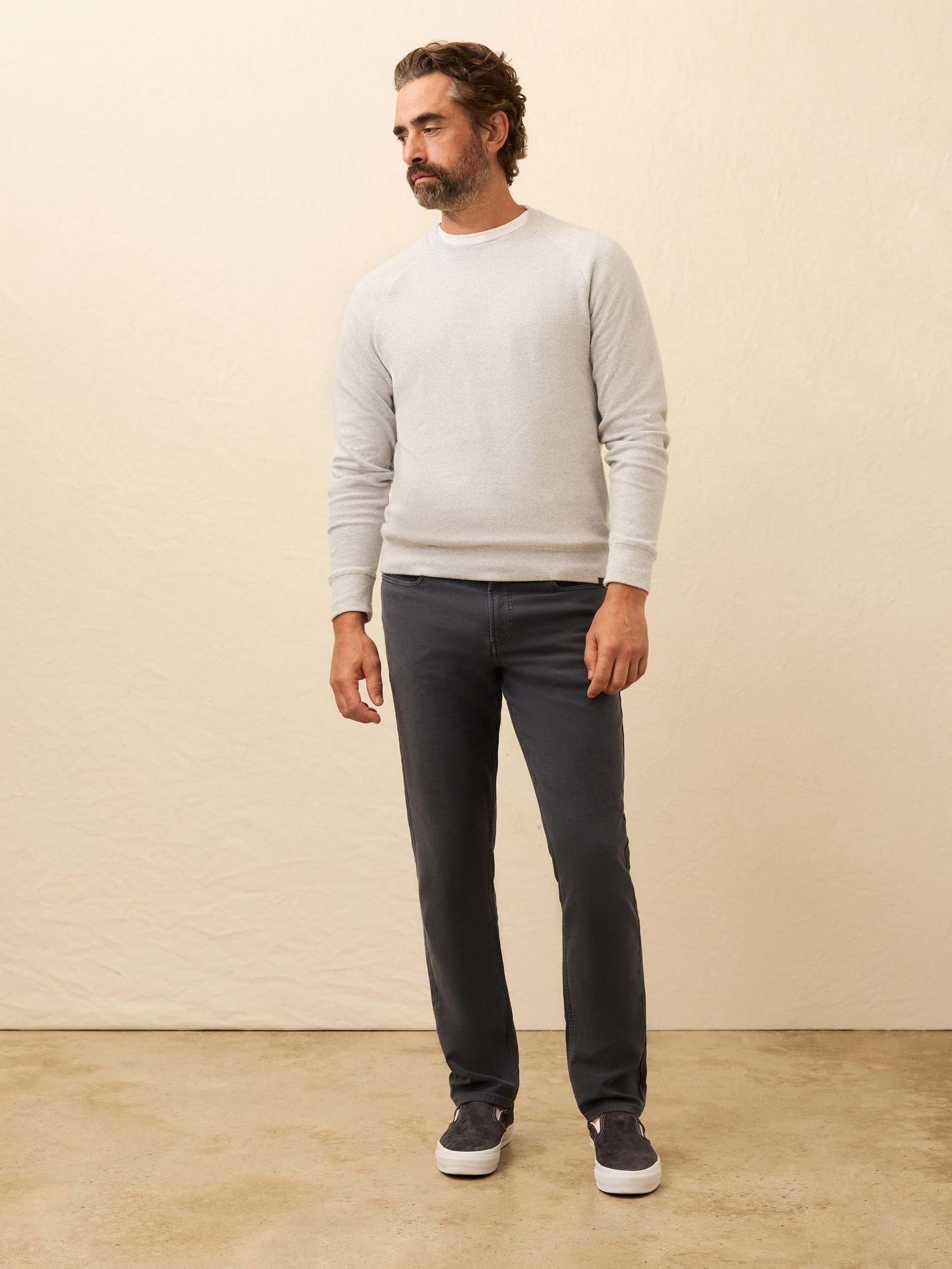 LegendTM Sweater Crew - Light Heather Grey