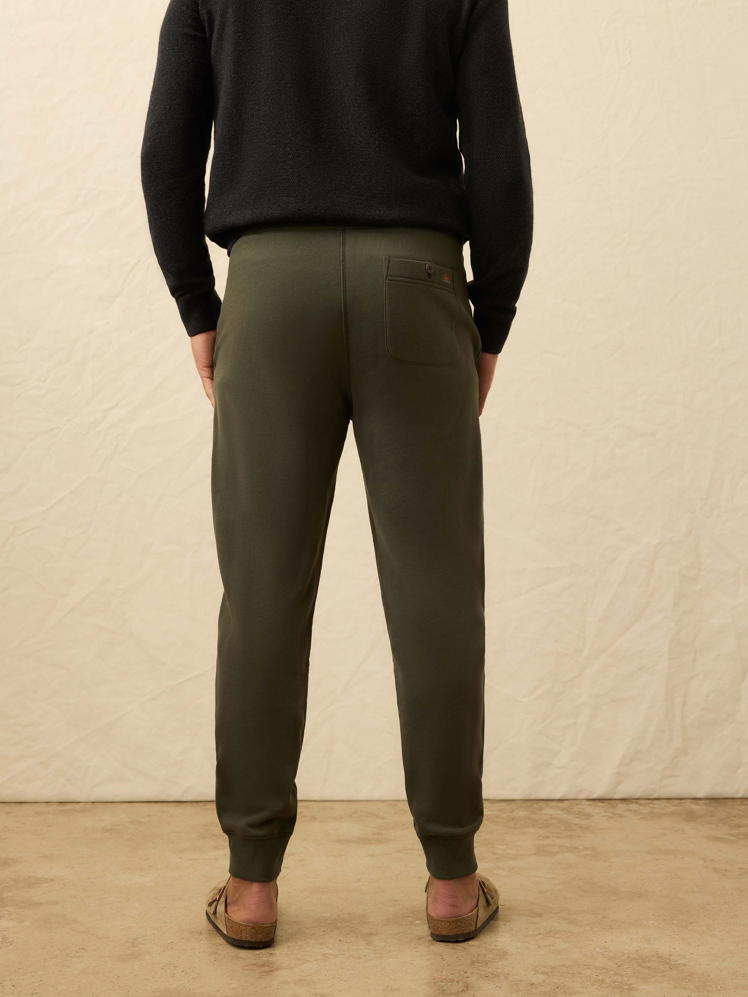 High Standard Fleece Sweatpant - Fall Evergreen