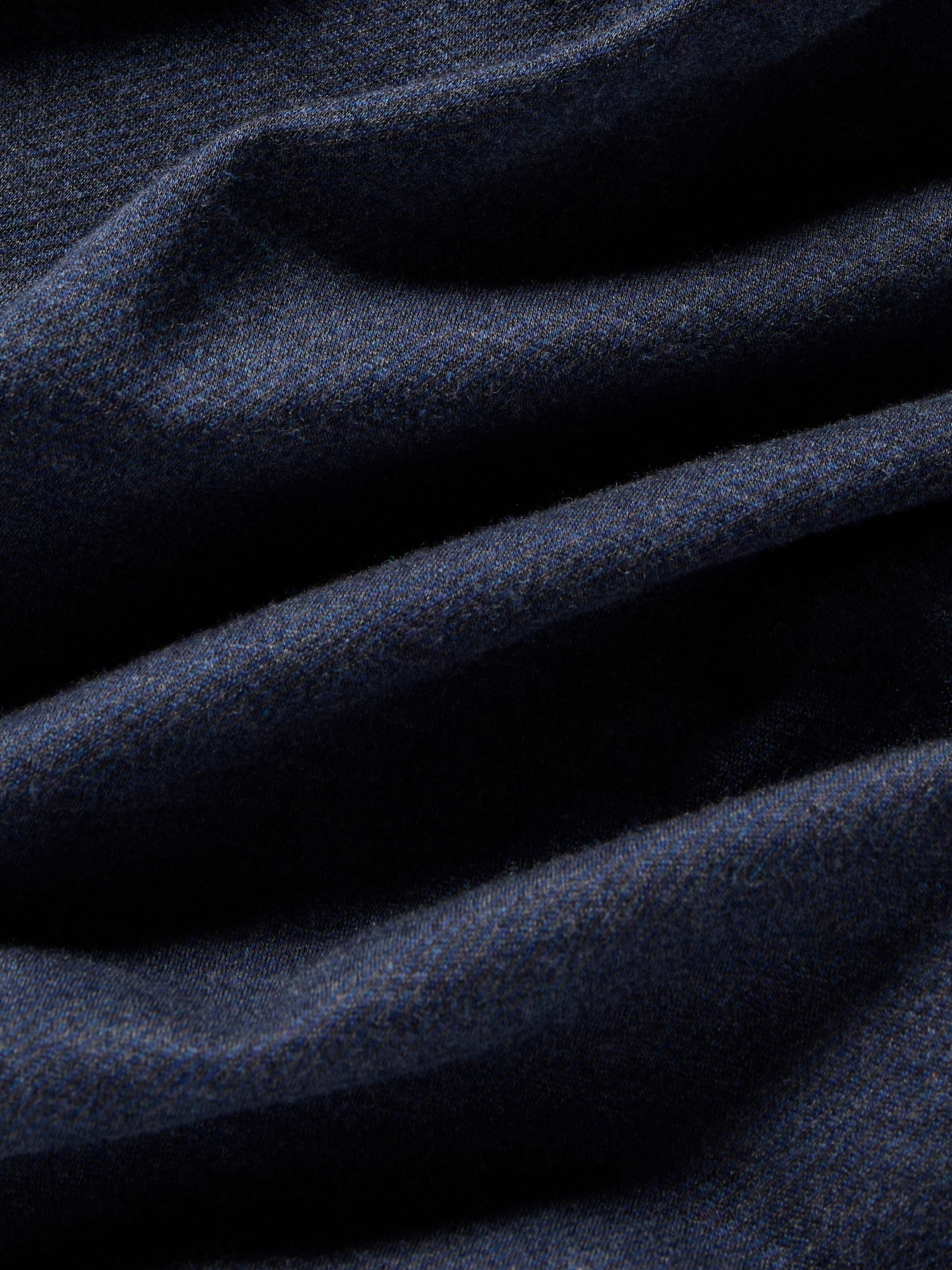 Coastline Knit Shirt - Ocean Heather Twill