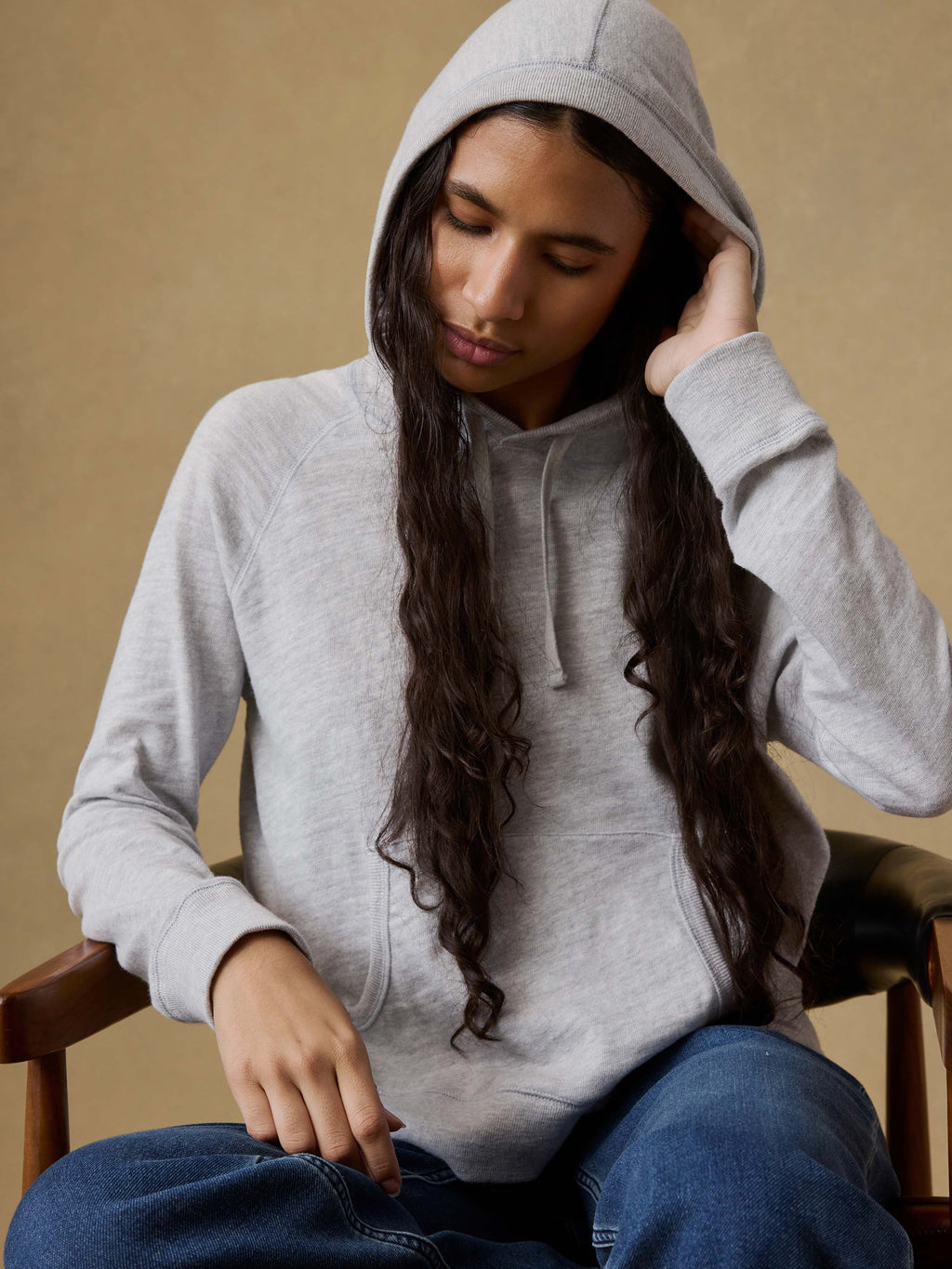 Sunwashed Organic Hoodie - Light Grey Heather