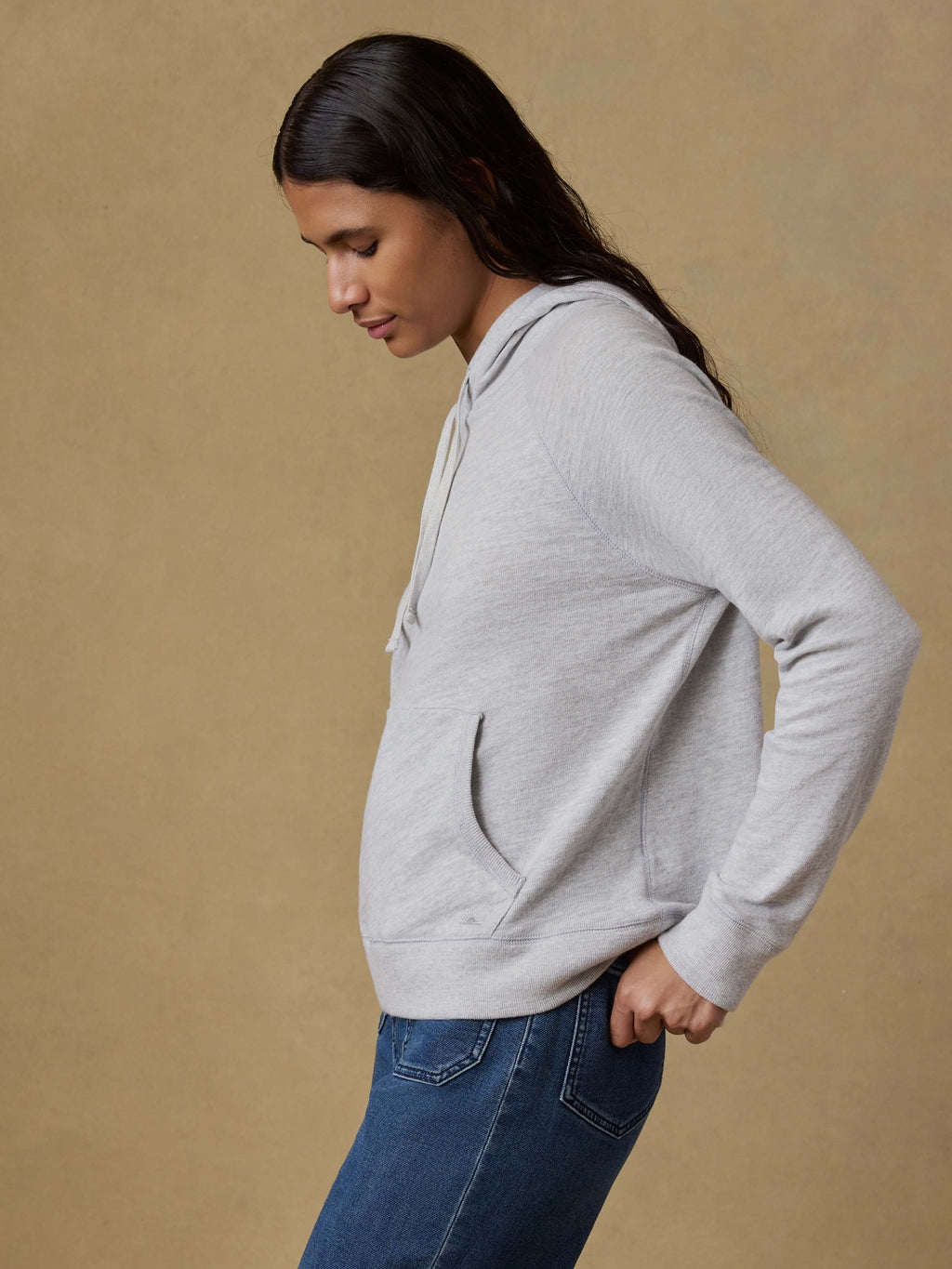 Sunwashed Organic Hoodie - Light Grey Heather