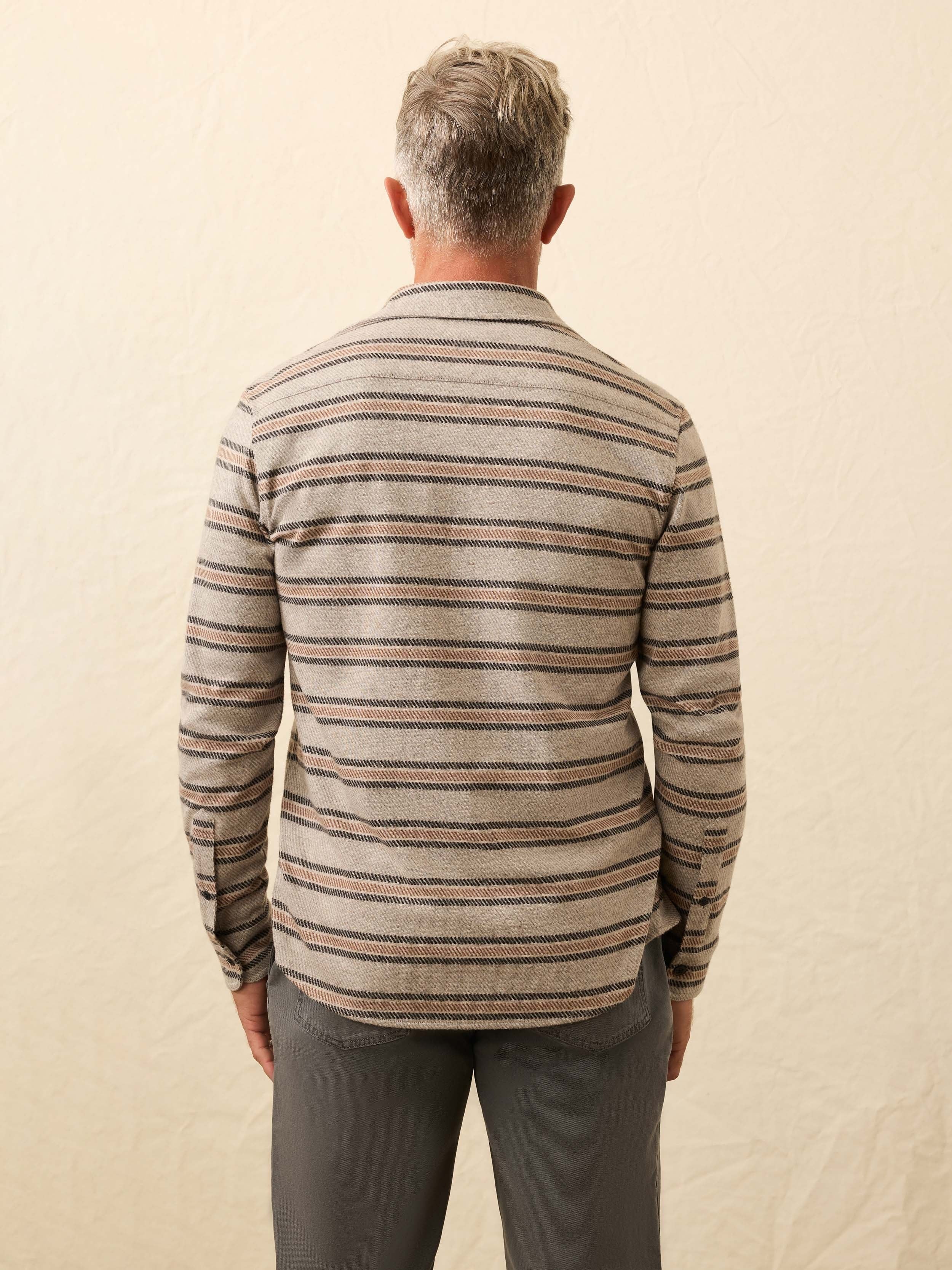 LegendTM Sweater Shirt - Rock Coast Stripe