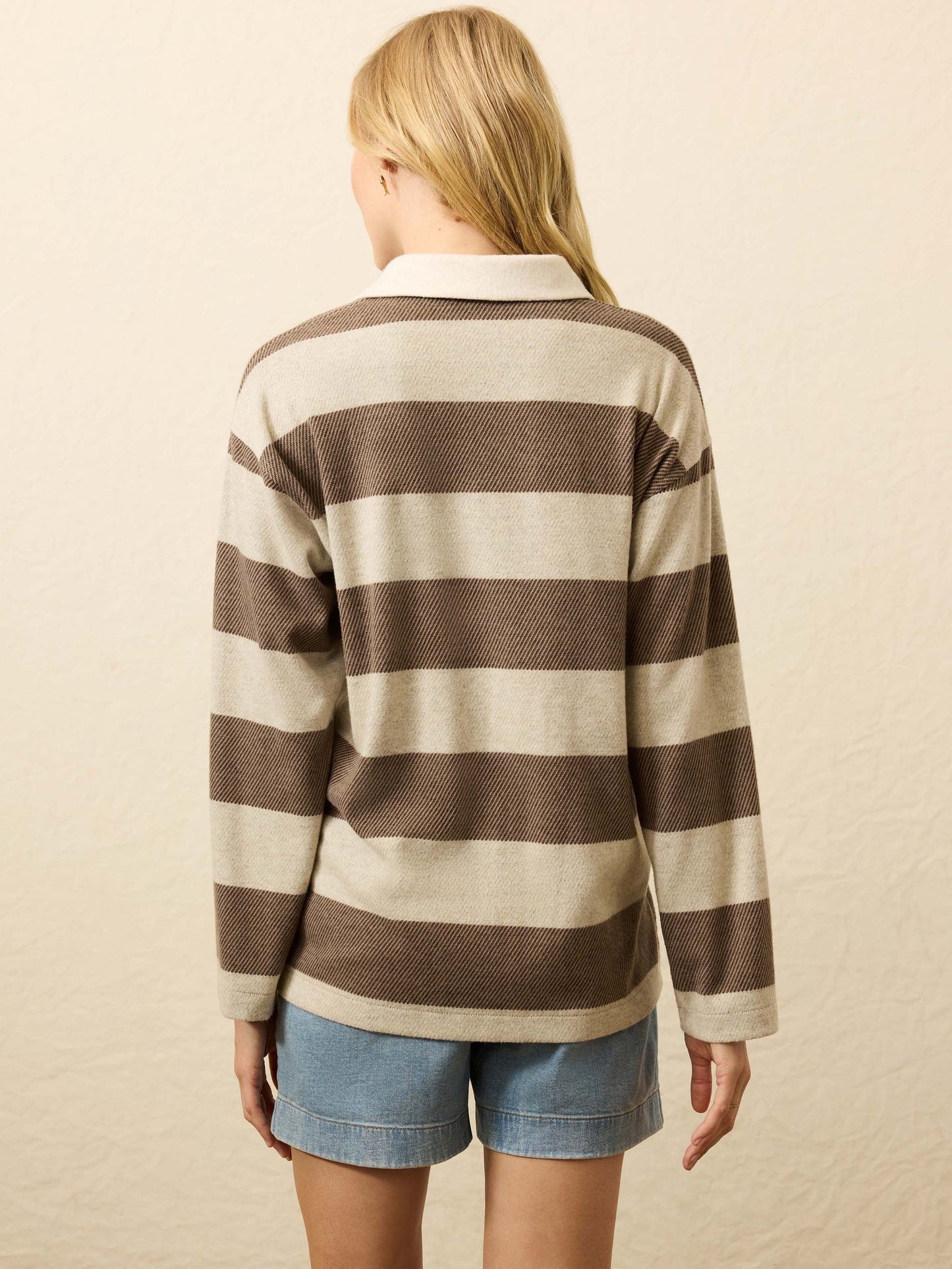 LegendTM Sweater Rugby Popover - Mocha Rugby