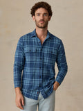 LegendTM Sweater Shirt - Midnight Teal Plaid