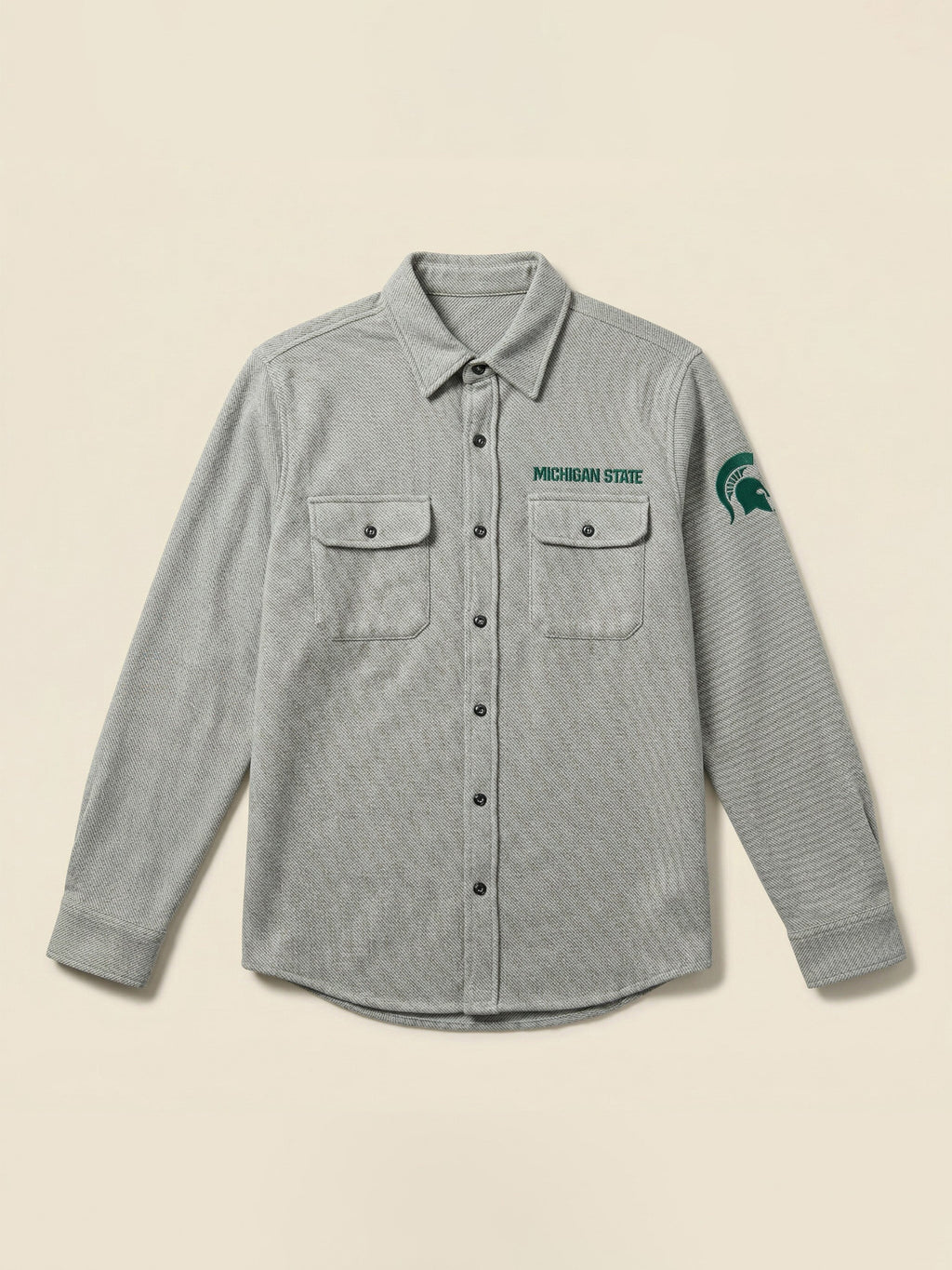 Michigan State LegendTM Sweater Shirt - Fossil Grey Twill