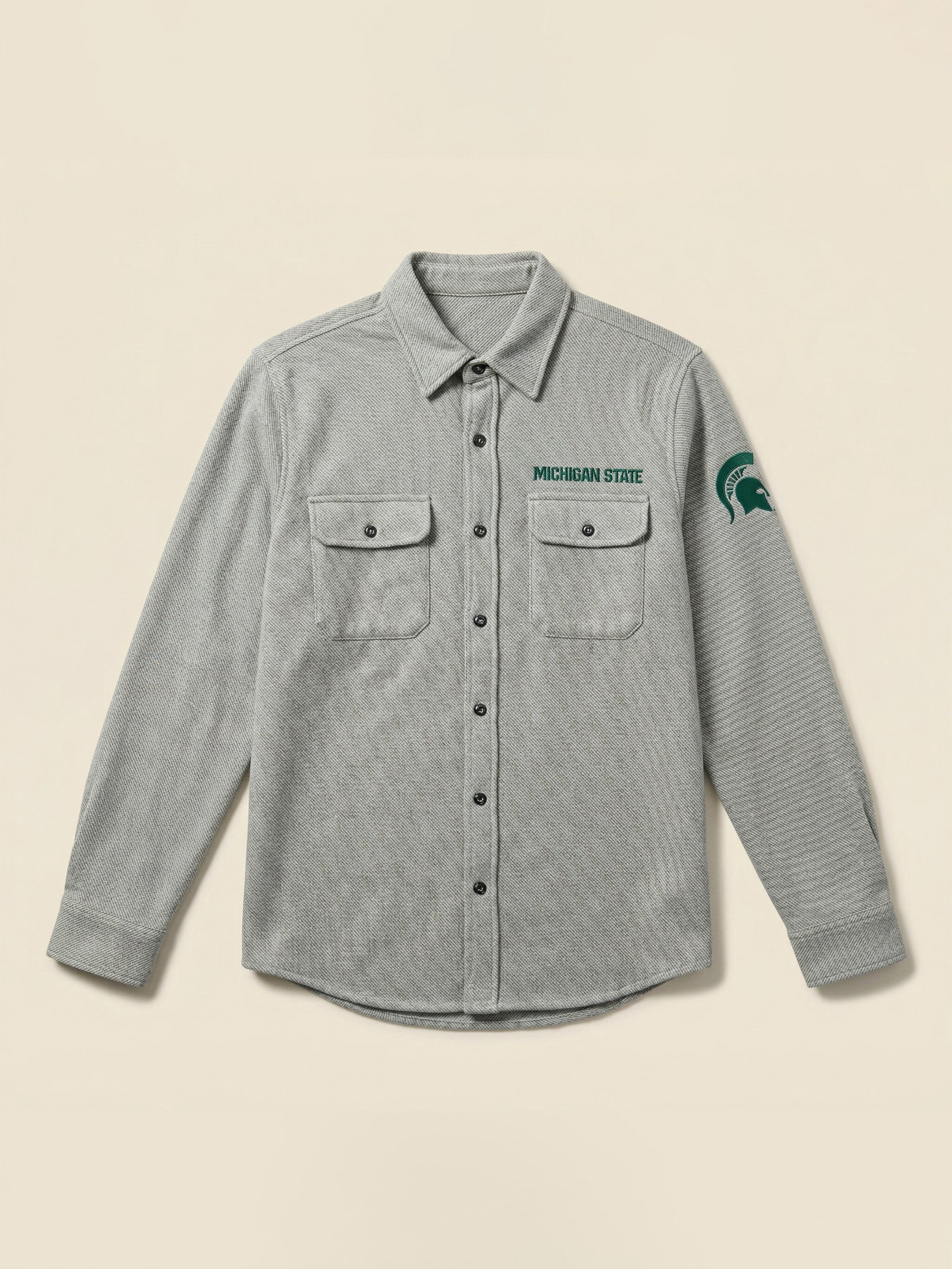 Michigan State LegendTM Sweater Shirt - Fossil Grey Twill