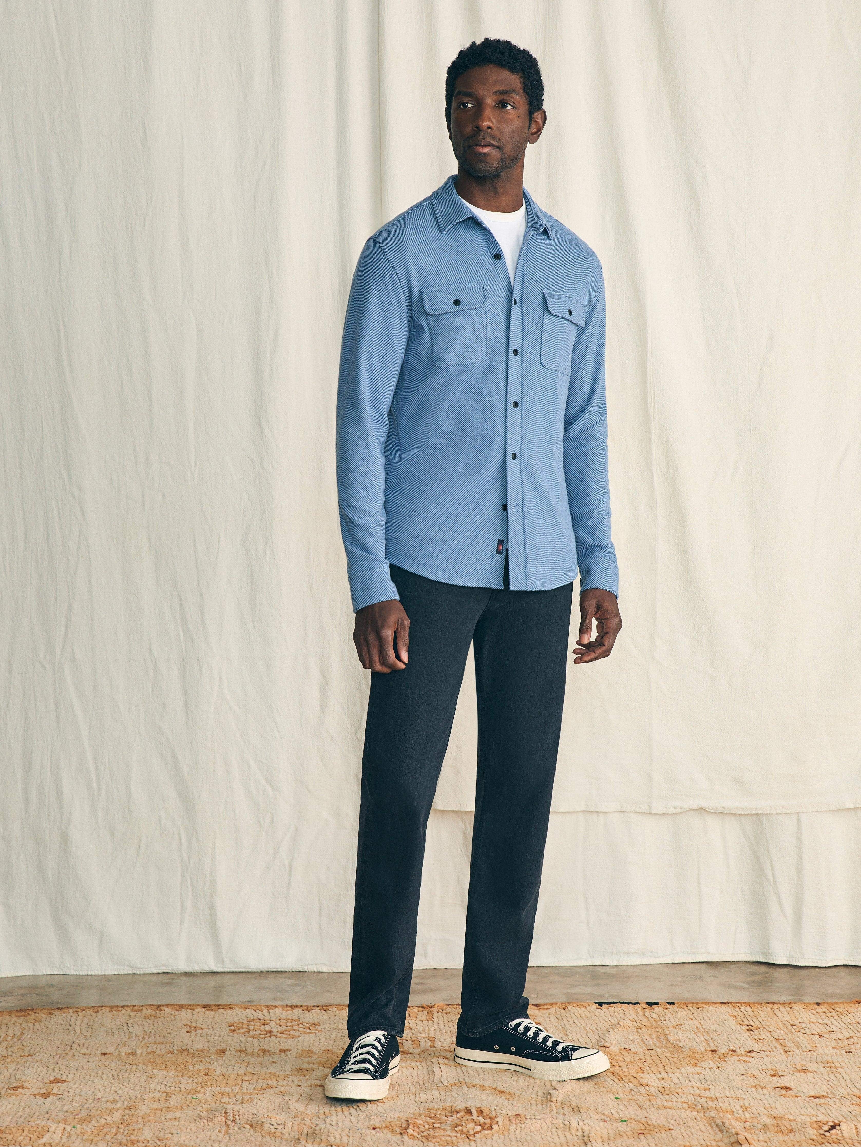 LegendTM Sweater Shirt - Glacier Blue Twill