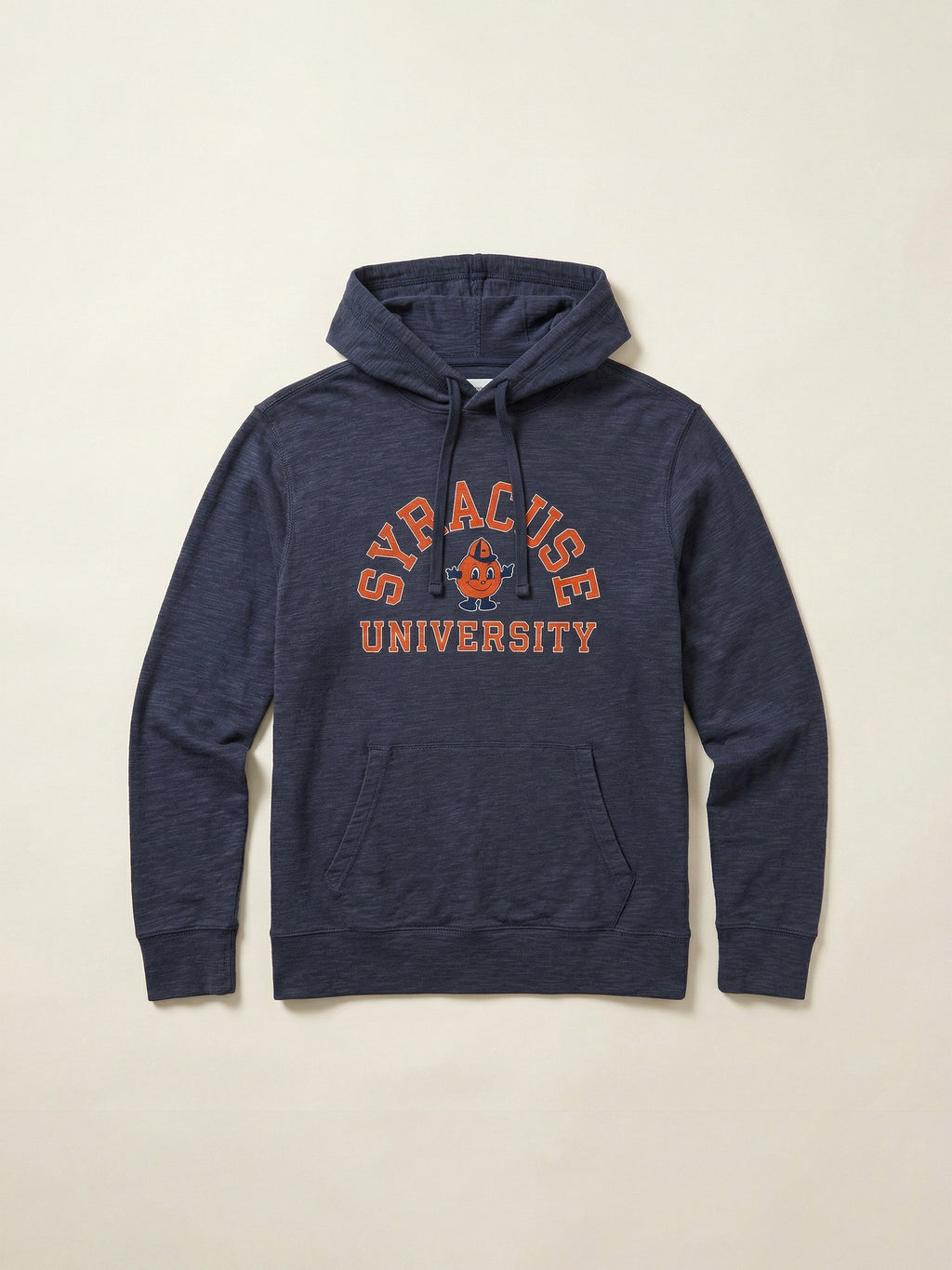 Syracuse University Sunwashed Slub Hoodie - Blue Nights