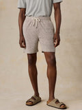 Oasis Drawstring Short - Brown Island Medallion